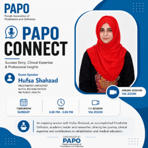 PAPO CONNECT Ms. Hufsa Shahzad